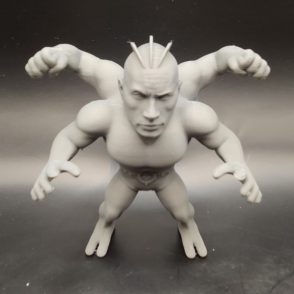 Pokemom The Rock As Machamp Mashup